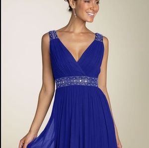 Maggy London Cobalt Blue Dress